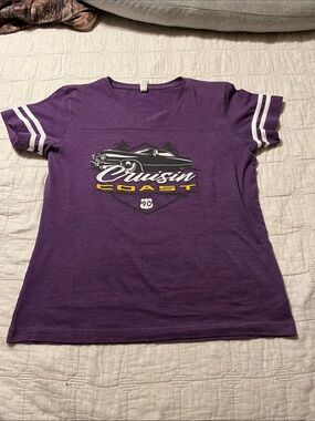 Cruisin’ the Coast Ladies Fitted Tee - Size L